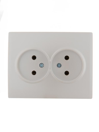 Розетка 2-м СП Karina 16А IP20 без заземл. термопласт жемчуж./бел. перламутр. LEZARD 707-3000-128B Розетка 2-м СП Karina 16А IP20 без заземл. термопласт жемчуж./бел. перламутр. LEZARD 707-3000-128B