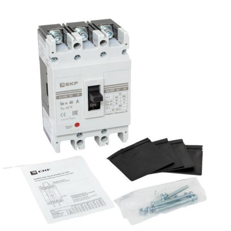 Выключатель автоматический 3п 100/40А 35кА ВА-99М PROxima EKF mccb99-100-40m Выключатель автоматический 3п 100/40А 35кА ВА-99М PROxima EKF mccb99-100-40m