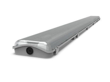 Светильник влагозащитный СПП-Т8-G13 Lite G13 IP65 1275х110х60мм ДСП линейный для LED ламп 2х1200мм GAUSS 909447212