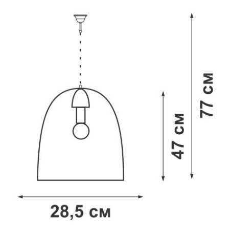 Подвес 1xE27 макс. 60Вт Vitaluce V4241-1/1S Подвес 1xE27 макс. 60Вт Vitaluce V4241-1/1S