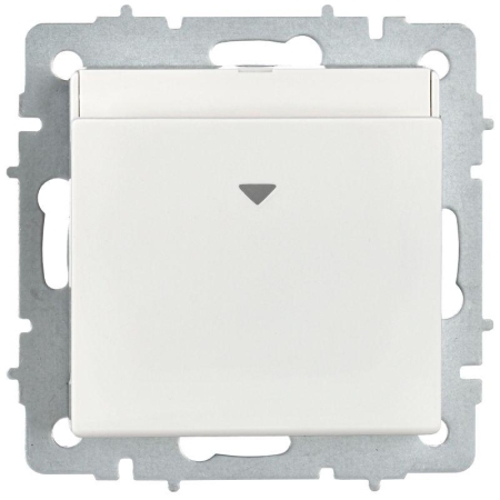 Выключатель карточный BRITE 30А ВС10-1-8-БрБ механизм бел. IEK BR-V11-0-10-K01