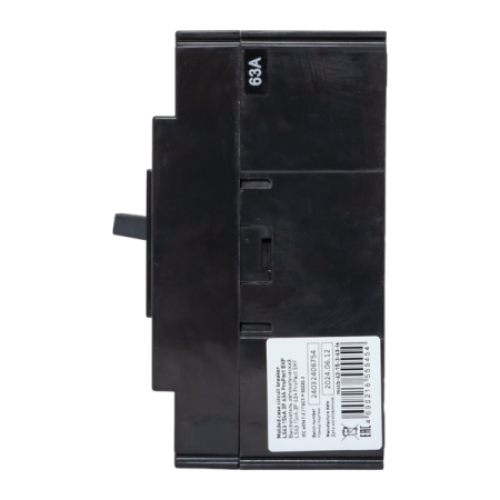 Выключатель автоматический 3п 63А 15кА LS63 ProPact EKF mccb-63-15-3-63-ls Выключатель автоматический 3п 63А 15кА LS63 ProPact EKF mccb-63-15-3-63-ls