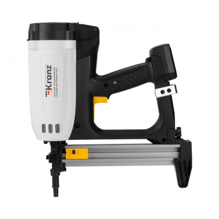 Пистолет гвоздезабивной газовый монтажный GN95 95Дж длина гвоздей 15-40мм d2.7-3мм KRANZ KR-16-1650 Пистолет гвоздезабивной газовый монтажный GN95 95Дж длина гвоздей 15-40мм d2.7-3мм KRANZ KR-16-1650