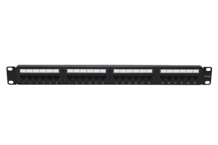 Патч-панель 19 1U кат.5E неэкранир. 24 порта RJ45 Dual IDC с задним кабельным организатором TOKOV ELECTRIC TKE-PP-5E-1U-24P-UTP-CO Патч-панель 19 1U кат.5E неэкранир. 24 порта RJ45 Dual IDC с задним кабельным организатором TOKOV ELECTRIC TKE-PP-5E-1U-24P-UTP-CO