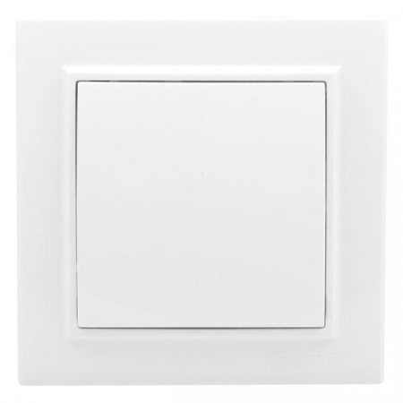 Кнопка нажимная СП Минск 10А белый EKF ERV10-028-10