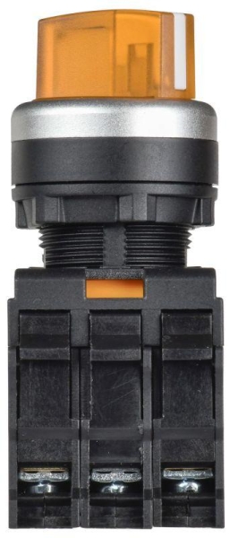Переключатель 2 полож. 1НО+1НЗ с подсветкой желт. MASTER IEK MI-SW60-11XD-3-14-2-K05 Переключатель 2 полож. 1НО+1НЗ с подсветкой желт. MASTER IEK MI-SW60-11XD-3-14-2-K05