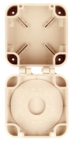 Коробка распределительная133х120х60 двухкомпонентн. для видеокамер HF IP68 беж. Ruvinil 67080БЖ