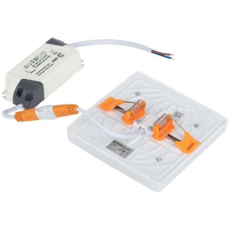 Светильник светодиодный LED 12-10-4K 10Вт 4000К встраив. квадратный регулируемый ЭРА Б0054324 Светильник светодиодный LED 12-10-4K 10Вт 4000К встраив. квадратный регулируемый ЭРА Б0054324