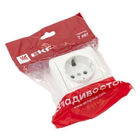 Розетка 1-м ОП Владивосток 16А IP44 с заземл. EKF EQR16-029-30-54 Розетка 1-м ОП Владивосток 16А IP44 с заземл. EKF EQR16-029-30-54