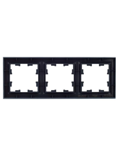 Рамка 3-м BRITE РУ-3-БрМ маренго IEK BR-M32-K35