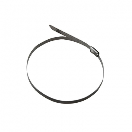 Хомут-стяжка стальной 152х4.6мм (уп.100шт) Rexant 07-0158-100 Хомут-стяжка стальной 152х4.6мм (уп.100шт) Rexant 07-0158-100