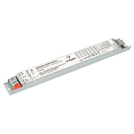 Блок питания ARJ-SP-70-PFC-1-10V-DALI2-PD 70Вт 9-66В 0.7-1.4А IP20 металл Arlight 036290 Блок питания ARJ-SP-70-PFC-1-10V-DALI2-PD 70Вт 9-66В 0.7-1.4А IP20 металл Arlight 036290