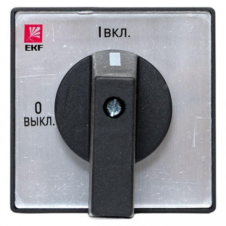 Переключатель кулачковый ПК-2-13 3П 25А "ВКЛ-ВЫКЛ" EKF pk-2-13-25 Переключатель кулачковый ПК-2-13 3П 25А "ВКЛ-ВЫКЛ" EKF pk-2-13-25