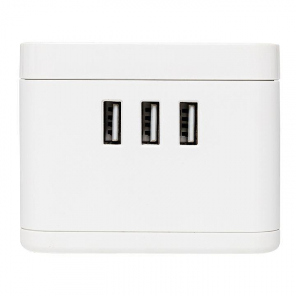 Удлинитель "Куб" 2х1.3м 3USB 2.4А+зарядное устройство 1кв.мм EKF UBA-CUB-3-WC Удлинитель "Куб" 2х1.3м 3USB 2.4А+зарядное устройство 1кв.мм EKF UBA-CUB-3-WC