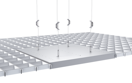 Светильник светодиодный 14 979 ДВО-09-О-40-4К-IP40-Грильято Innolux 14979