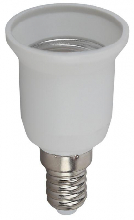 Переходник E14-E27 бел. ЭРА Б0027975 Переходник E14-E27 бел. ЭРА Б0027975