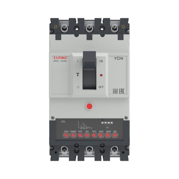 Выключатель автоматический 3P 630А 100кА pro MNX630M при AC415V расцепитель ETS YON MNX630M3PETS0630 Выключатель автоматический 3P 630А 100кА pro MNX630M при AC415V расцепитель ETS YON MNX630M3PETS0630