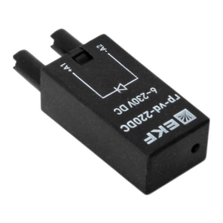 Модуль защитный диодный 6-220В DC для промежуточных реле RP AVERES EKF rp-vd-220DC Модуль защитный диодный 6-220В DC для промежуточных реле RP AVERES EKF rp-vd-220DC