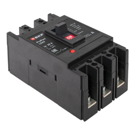 Выключатель автоматический 3п 20А 15кА LS63 ProPact EKF mccb-63-15-3-20-ls Выключатель автоматический 3п 20А 15кА LS63 ProPact EKF mccb-63-15-3-20-ls
