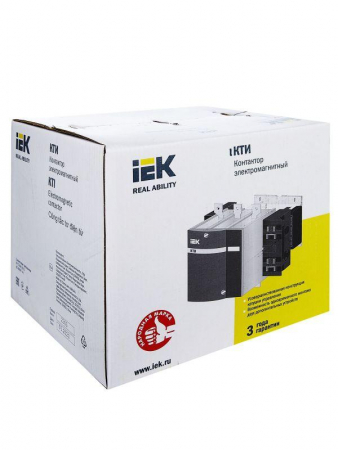Контактор КТИ-5225 225А 230В/АС3 KARAT IEK KKT50-225-230-10 Контактор КТИ-5225 225А 230В/АС3 KARAT IEK KKT50-225-230-10