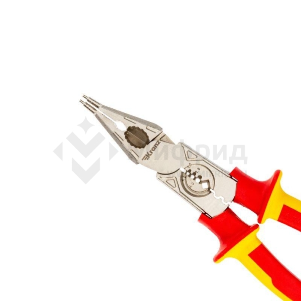 Плоскогубцы многофункциональные диэлектрические 238мм со съемником Kranz KR-12-4657-3