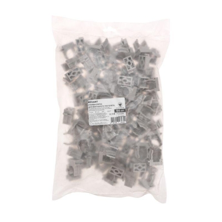 Держатель для труб (клипса) d16мм для монтажного пистолета сер. Rexant 28-0416-1