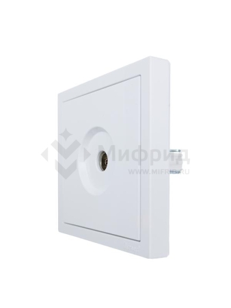 Розетка ТВ оконечная СП ZIMA IP20 бел. LEZARD 704-0288-130