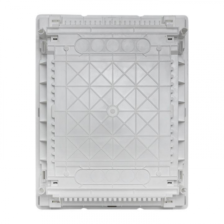 Основание силового щита Nova с DIN-рейками 24мод. IP40 PROxima EKF nv-pbase-24