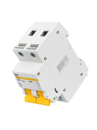 Выключатель автоматический модульный 2п C 16А 4.5кА ВА47-29 KARAT IEK MVA20-2-016-C