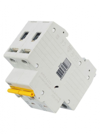 Выключатель автоматический модульный 2п C 40А 6кА ВА47-60M KARAT IEK MVA31-2-040-C Выключатель автоматический модульный 2п C 40А 6кА ВА47-60M KARAT IEK MVA31-2-040-C