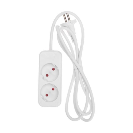 Удлинитель 2х1.5м без заземл. STANDARD 2х1кв.мм бел. Rexant 13-4000 Удлинитель 2х1.5м без заземл. STANDARD 2х1кв.мм бел. Rexant 13-4000