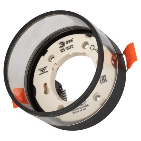 Светильник точечный KL82 BK GX53 встраив. черн. ЭРА Б0058400