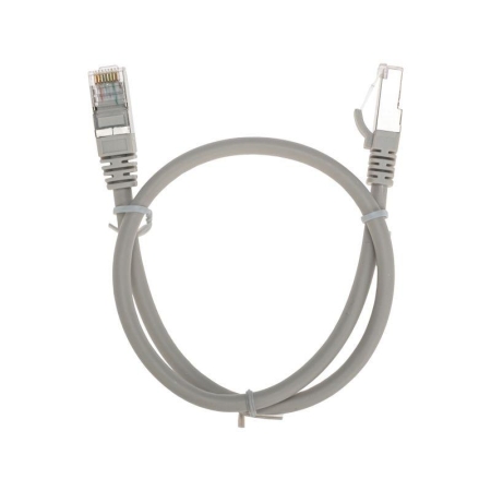 Патч-корд F/UTP кат.6 RJ45-RJ45 26AWG LSZH 0.5м сер. Rexant 02-0210-05 Патч-корд F/UTP кат.6 RJ45-RJ45 26AWG LSZH 0.5м сер. Rexant 02-0210-05