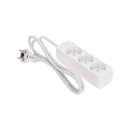 Удлинитель 3х1.5м с заземл. 3х0.75 бел. PROCONNECT 13-4208 Удлинитель 3х1.5м с заземл. 3х0.75 бел. PROCONNECT 13-4208