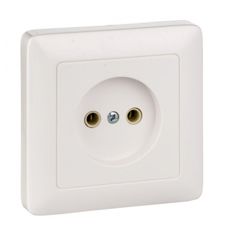 Розетка 1-м СП 1мод. Хит 10А IP20 250В без заземл. без защ. шторок бел. SE RS10-132-B Розетка 1-м СП 1мод. Хит 10А IP20 250В без заземл. без защ. шторок бел. SE RS10-132-B