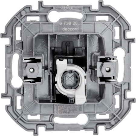 Розетка компьютерная Inspiria RJ45 кат.5E UTP антрацит IEK 673828 Розетка компьютерная Inspiria RJ45 кат.5E UTP антрацит IEK 673828