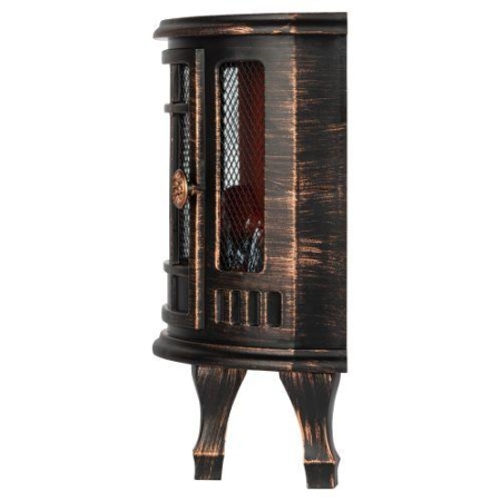 Светильник светодиодный новогодний "Камин Печь" черн. 2хLR14(C) 24х17х33см Эра Б0060487