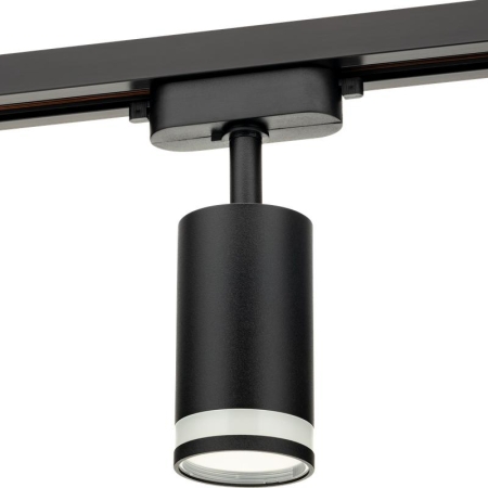 Светильник трековый ARTLINE поворотный 55х55х100мм GU10 230В алюм./пластик. 4кв.м черн. Ritter 59880 4