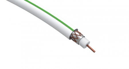 Кабель коаксиальный SAT 703 B.Cu/оплетка Cu 75проц. PVC 75Ом бел. (м) Эра Б0044612