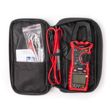 Клещи токовые цифровые KT 206D "PROLINE" КВТ 80753 Клещи токовые цифровые KT 206D "PROLINE" КВТ 80753