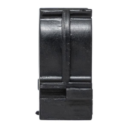 Держатель для труб (клипса) d20мм для монтажного пистолета черн. (уп.100шт) Plast EKF derjp-z-20-black