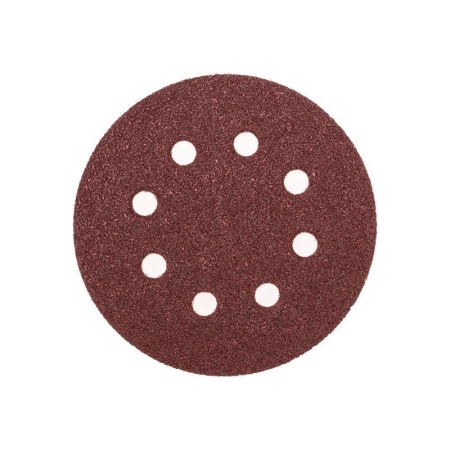 Диск абразивный на ворсовой основе на липучке перфорир. P40 125мм (уп.10шт) Kranz KR-91-1164