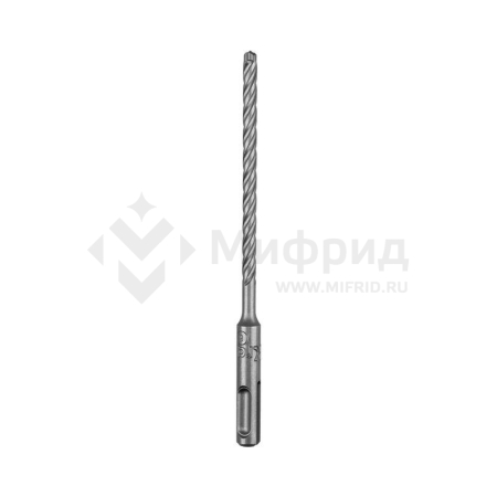 Бур по бетону SDS-Plus SUPER 6х160мм профессиональный цельная крестовая пластина Kranz KR-91-0453