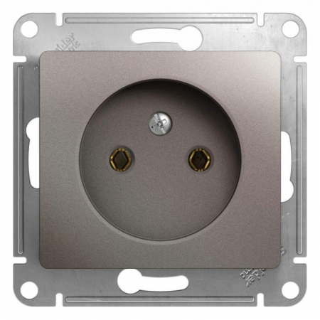 Розетка 1-м СП Glossa 16А IP20 250В без заземл. механизм платина SE GSL001241 Розетка 1-м СП Glossa 16А IP20 250В без заземл. механизм платина SE GSL001241