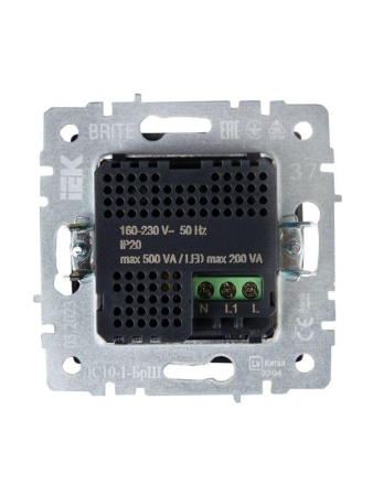 Датчик движения BRITE ДС10-1-БрШ механизм шампань IEK BR-MS10-N-150-05-K37