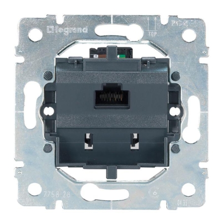 Розетка компьютерная 1-м СП Galea Life RJ45 кат.5E UTP на винтах механизм Leg 775761 Розетка компьютерная 1-м СП Galea Life RJ45 кат.5E UTP на винтах механизм Leg 775761