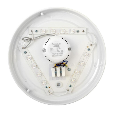 Светильник светодиодный LBS-8112 12Вт 4500К lines настенно-потолочный Ultraflash 15144 Светильник светодиодный LBS-8112 12Вт 4500К lines настенно-потолочный Ultraflash 15144