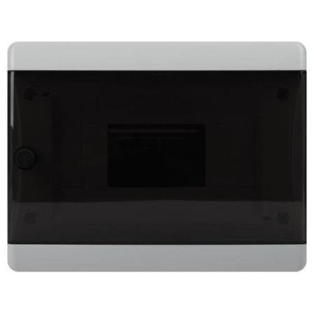 Корпус навесной ЩРН-П-8 ЭРА COMFORT IP41 прозр. крышка пластик. бел. ЭРА Б0067224