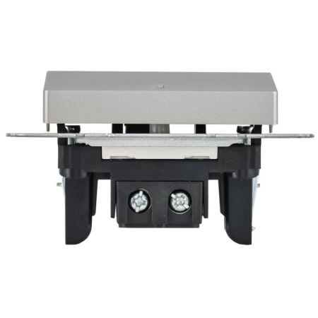 Выключатель 1-кл. СП BRITE ВС10-1-1-БрА 10А с индик. механизм алюм. IEK BR-V10-1-10-K47