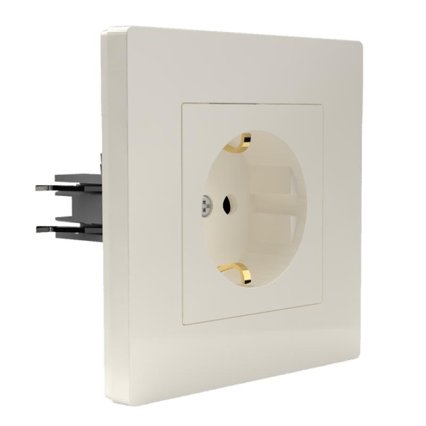 Розетка 1-м СП Pixel 16А IP20 с заземл. защ. шторки в сборе беж. TOKOV ELECTRIC TKE-PX-R1FZSF-C02 Розетка 1-м СП Pixel 16А IP20 с заземл. защ. шторки в сборе беж. TOKOV ELECTRIC TKE-PX-R1FZSF-C02